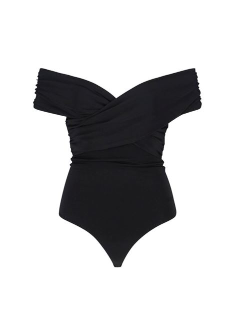 black The Rafael off-shoulder bodysuit  KHAITE | 22844003 RAFAEL200